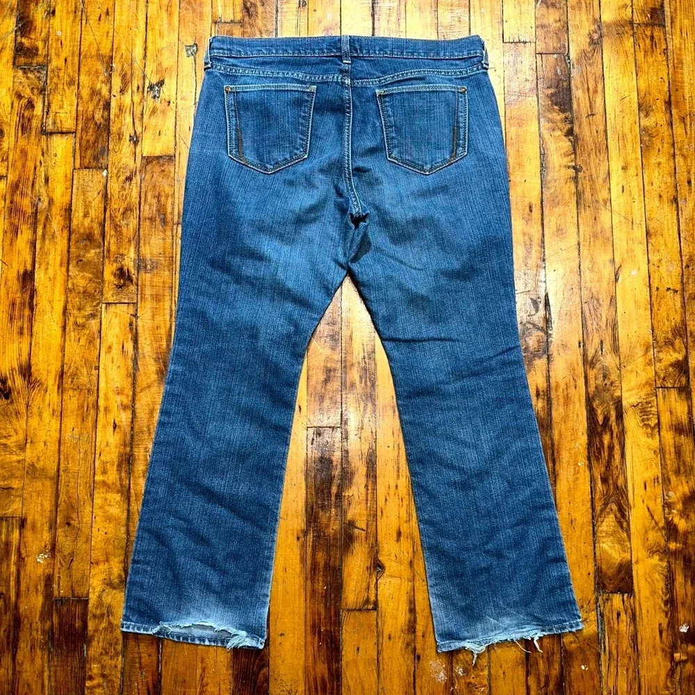The Flirt Bootcut Jeans Womens Size 16 Blue Denim Regular Fit Medium Wash Preppy